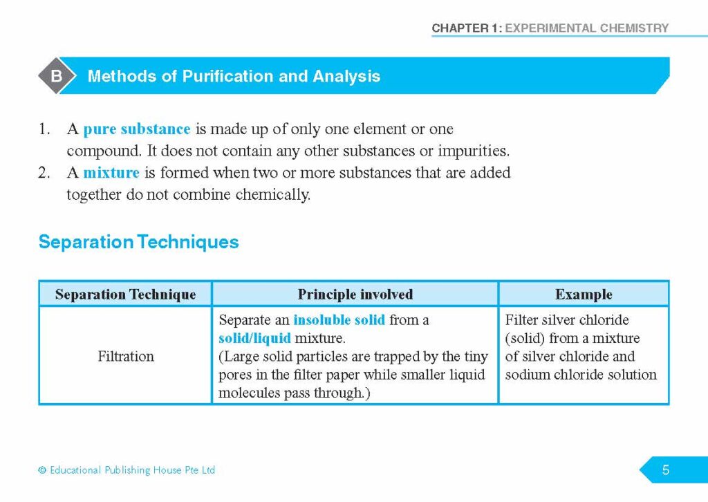 O Level G Chemistry Quick Revision Handbook Eph